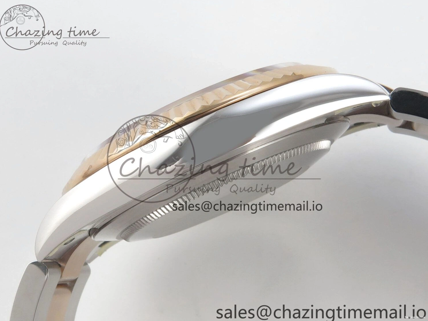 0208 DateJust 41 126331 SS RG ARF 1:1 Best Edition White MOP Diamonds Dial on Oyster Bracelet SH3235 (Weighted) UrbanChic 186